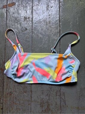 Wild and Fable multi color bikini top